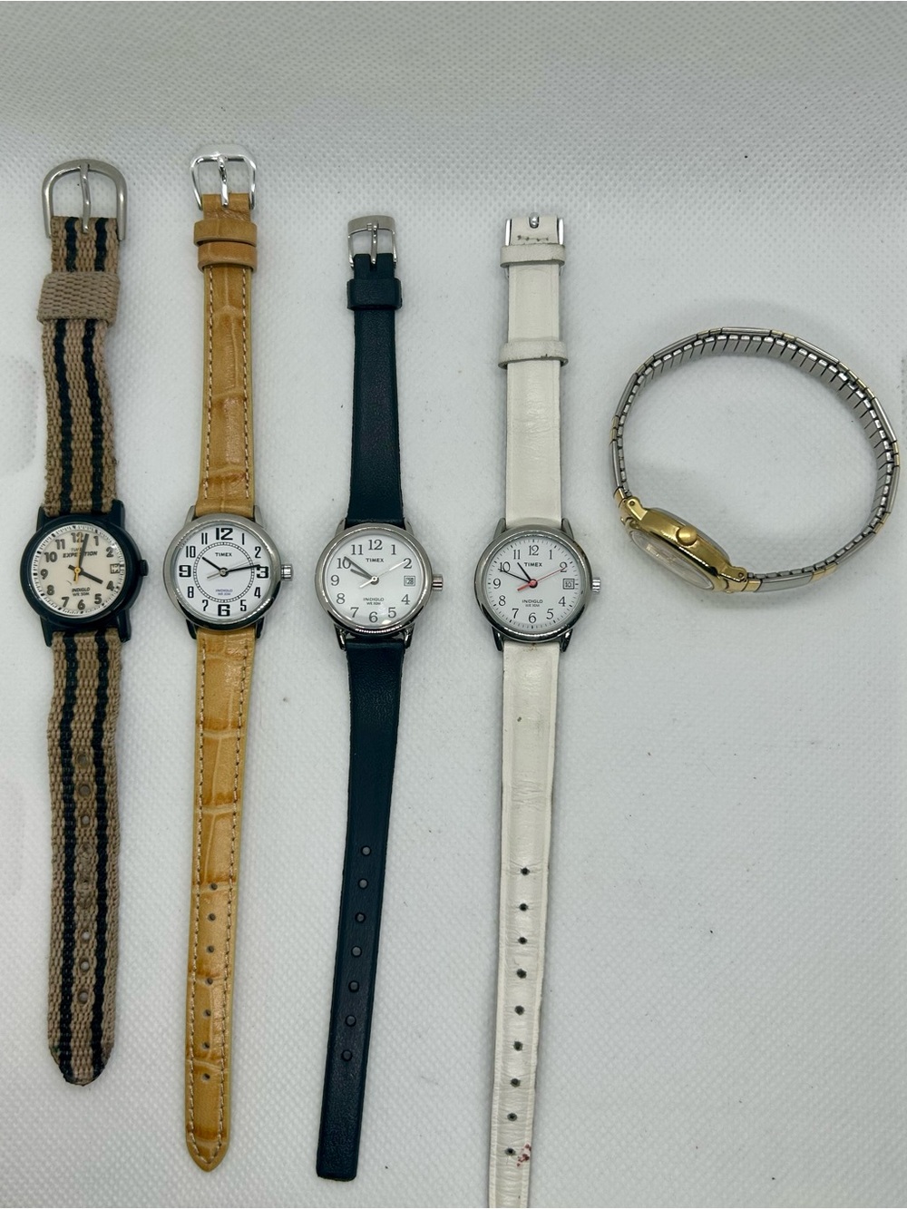 Women’s Timex Quartz Watch Lot Indiglo Expedition All Running